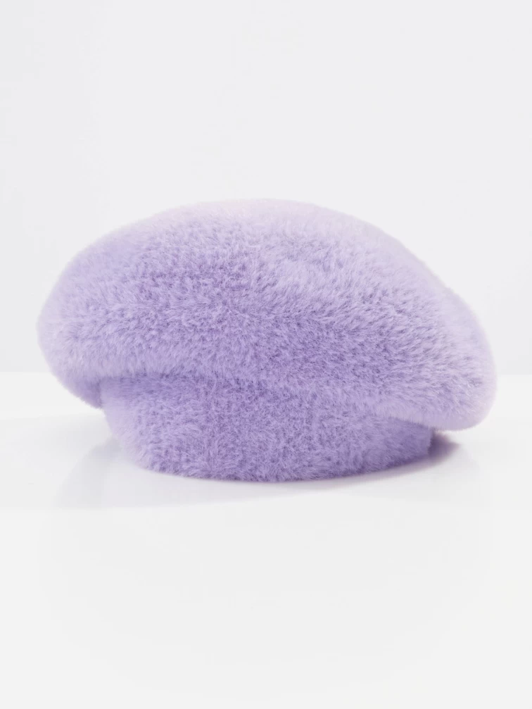 Головной убор шерстяной женский Ася 9, сиреневый, размер 58, артикул 51080-1