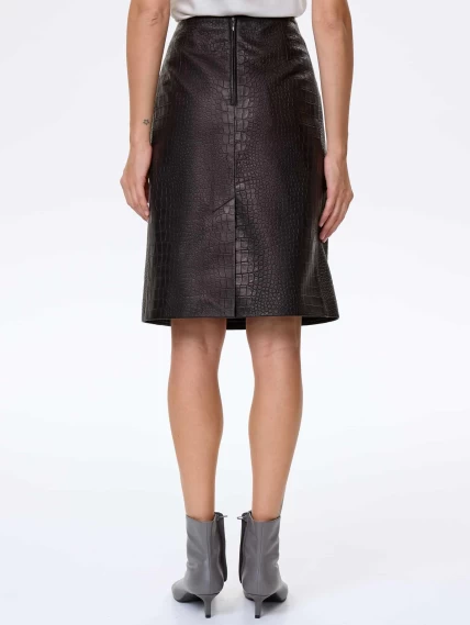 Классическая юбка прямого кроя премиум класса 16, черная, размер 50, артикул 85980-5