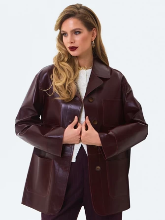 Кожаная куртка премиум класса для женщин 3092-0