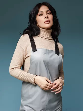 Длинный кожаный сарафан 01_1-1